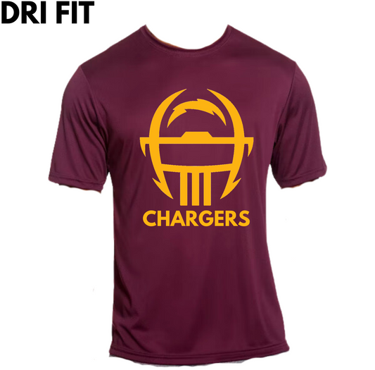 Chargers Football Dri Fit Tshirt