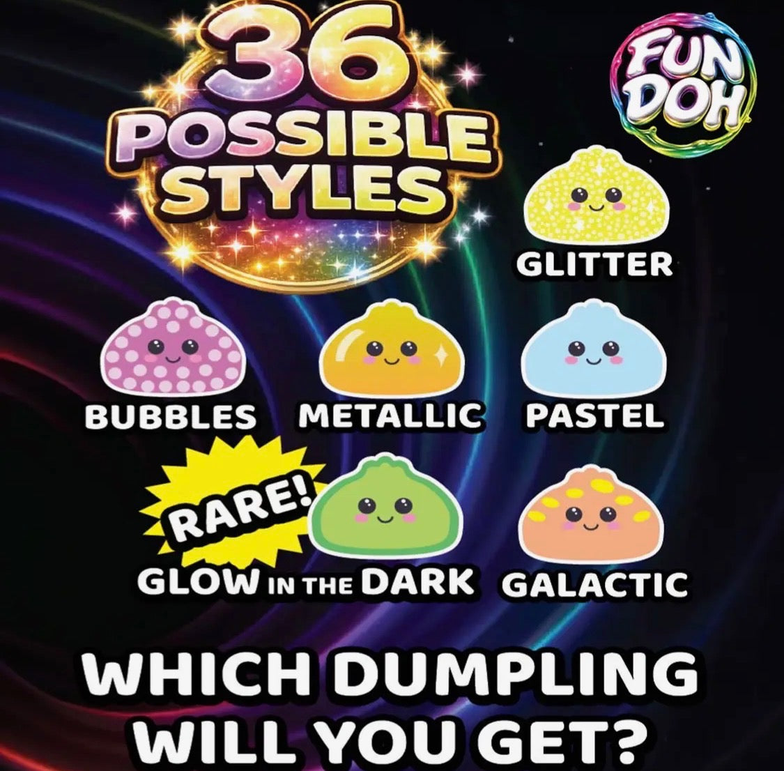 Ultra Rare Collection - Fun Doh Mystery Dumpling