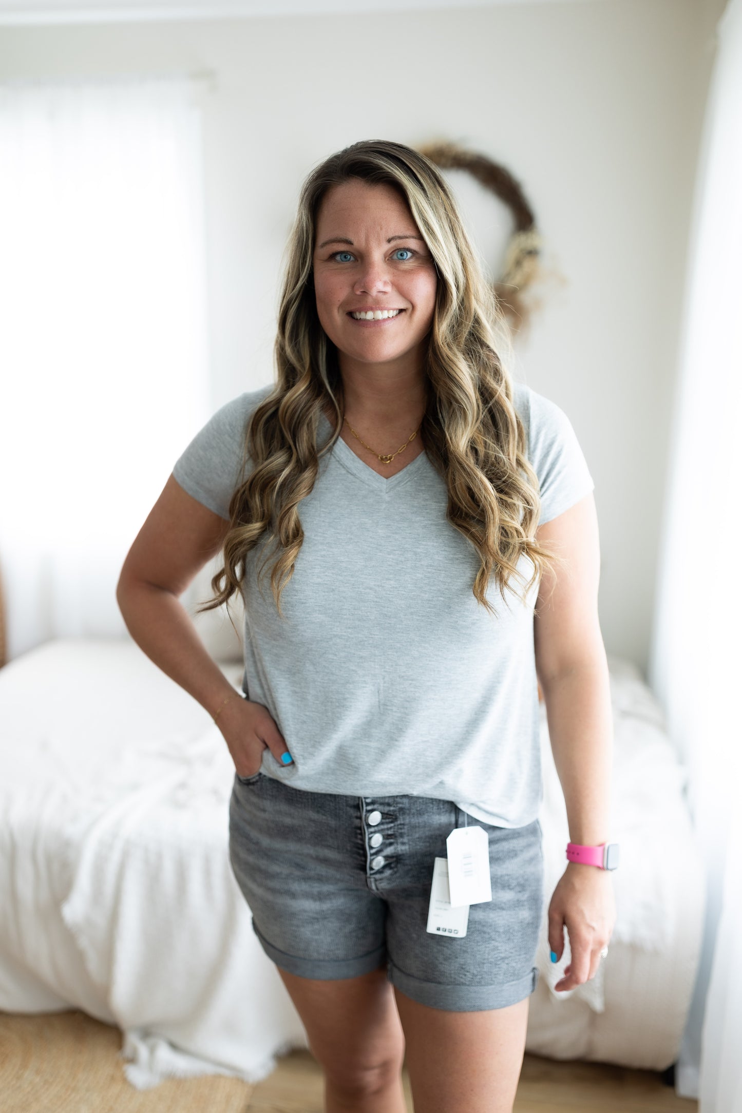 Flowy V-Neck Top
