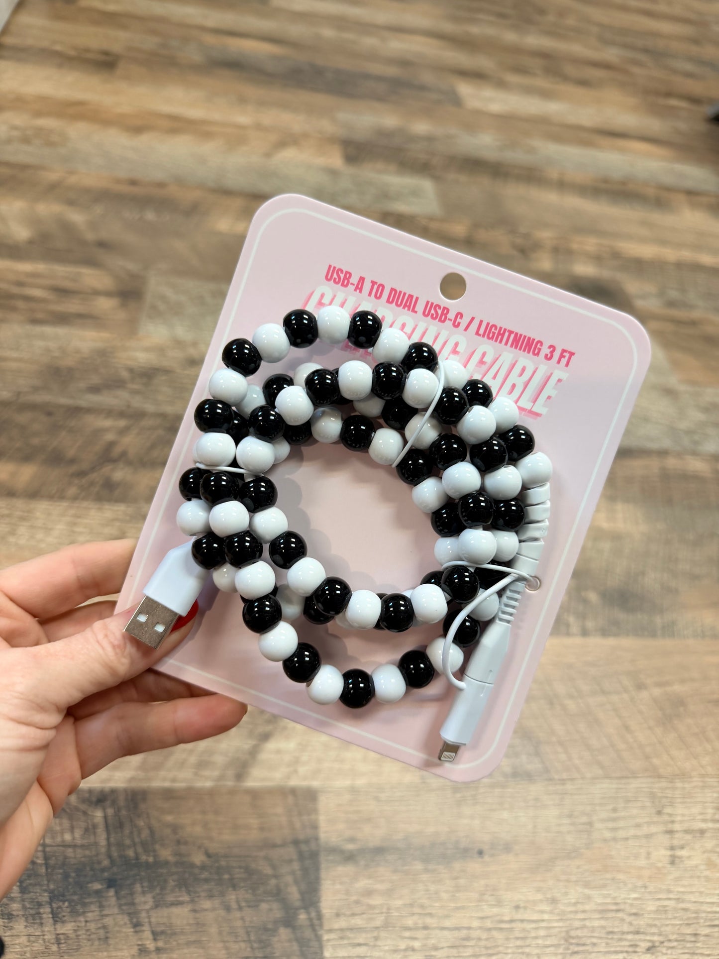 Beaded Phone Charger in 8 styles