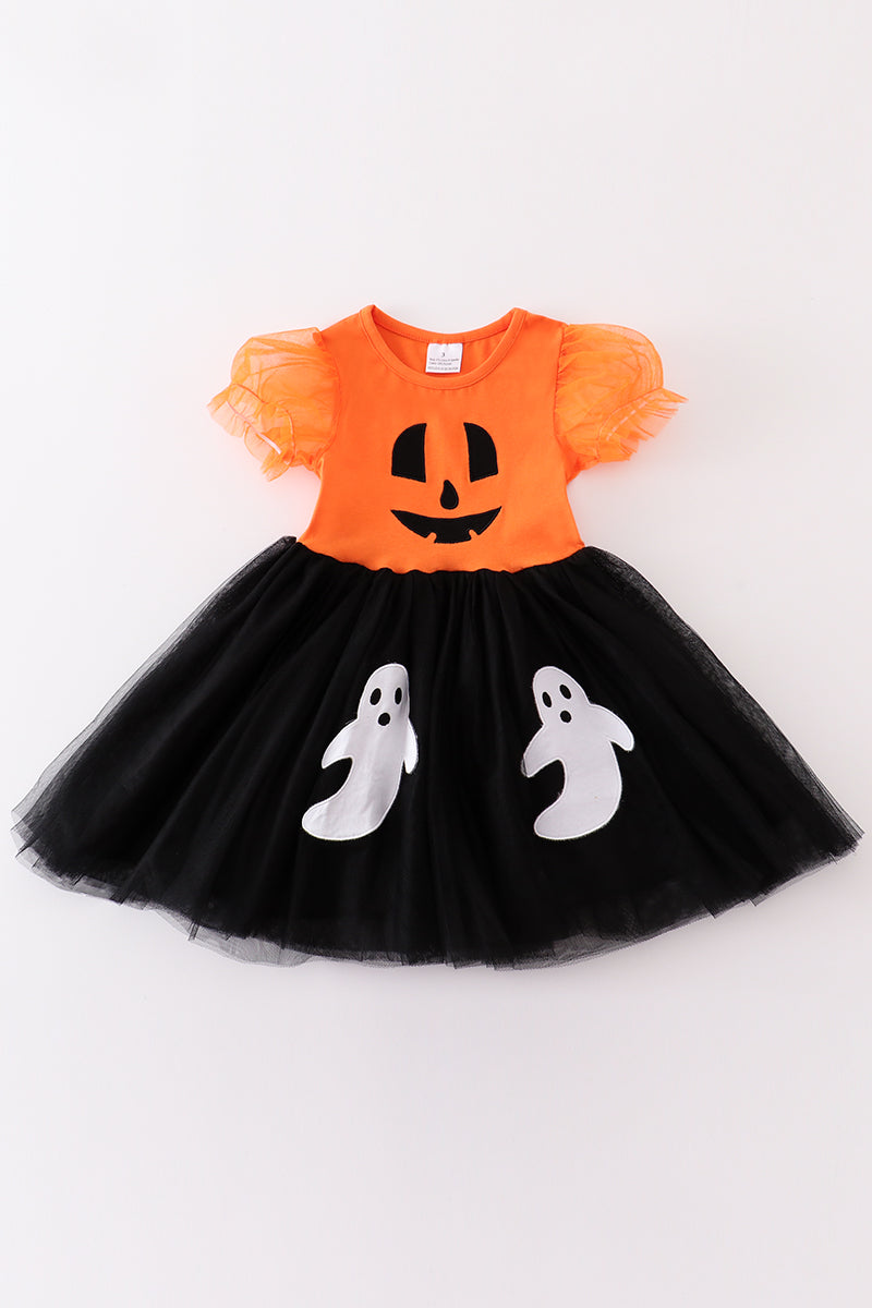 Pumpkin/Ghost Tutu Dress