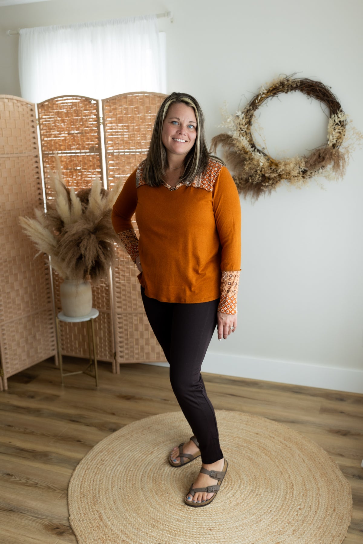 Magic Skinny Ponte Knit Pants in Chocolate