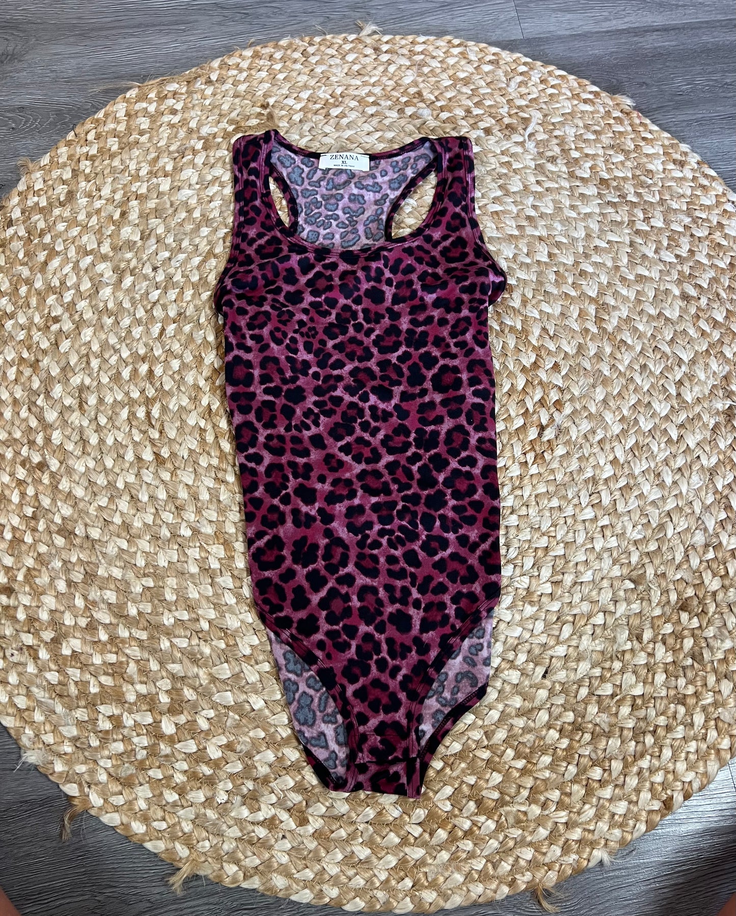 Leopard Print Bodysuits