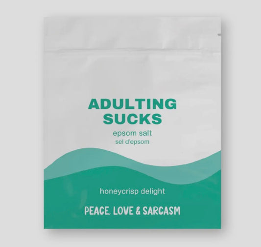 Adulting Sucks Epsom Salt Soak – Honeycrisp Delight