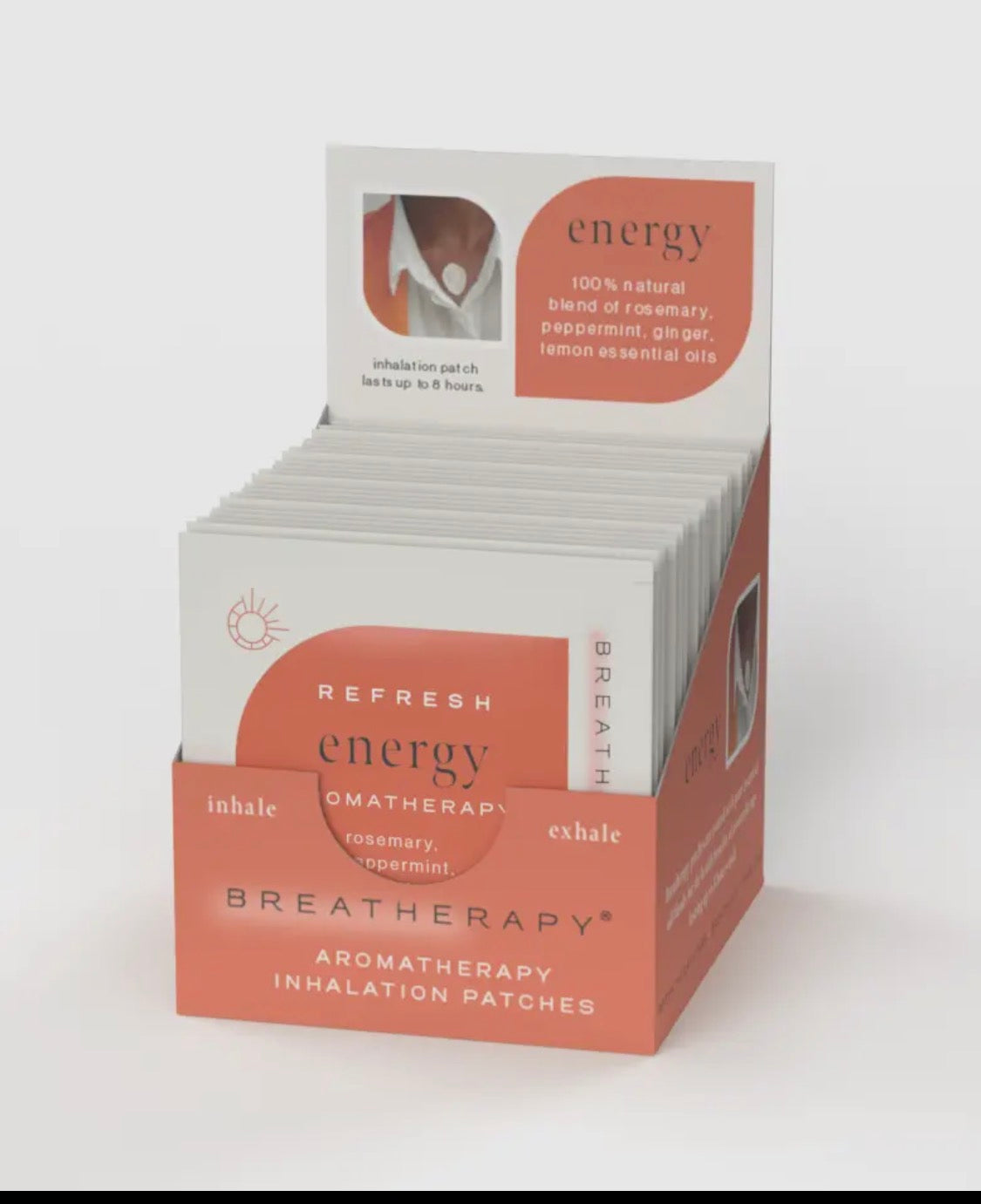 Breatherapy Aromatherapy Inhalation Patch – Energy