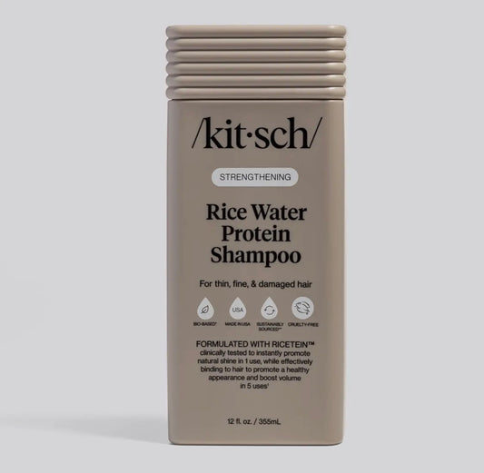 Rice Water Protein Shampoo – Bio-Based, Sustainably Sourced, Cruelty-Free | Made in USA