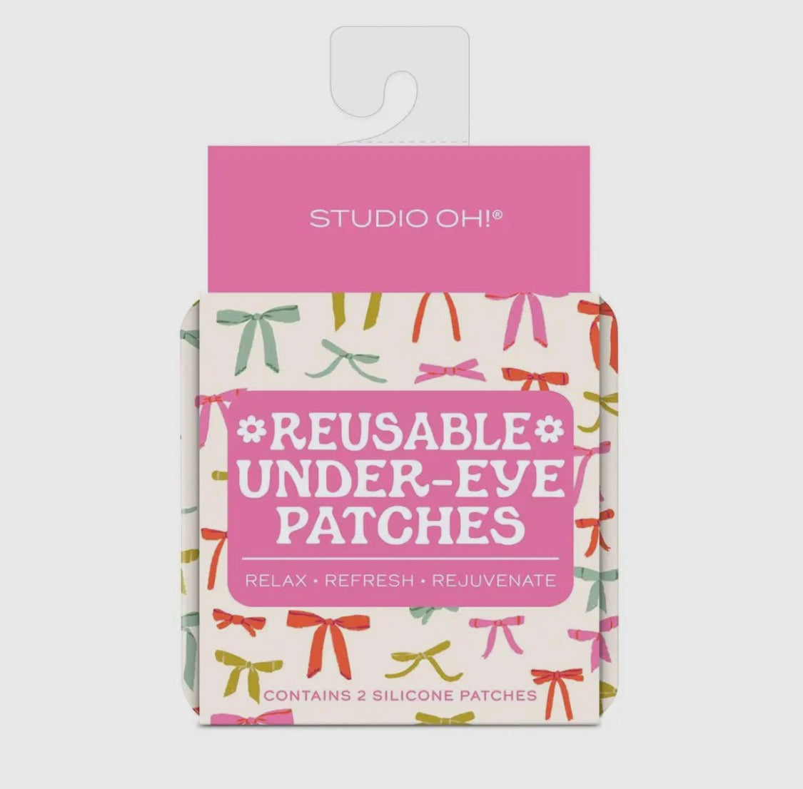 Studio Oh! Reusable Under-Eye Patches – Put a Bow On It