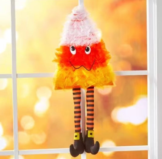 Candy Corn Halloween Door Hanger