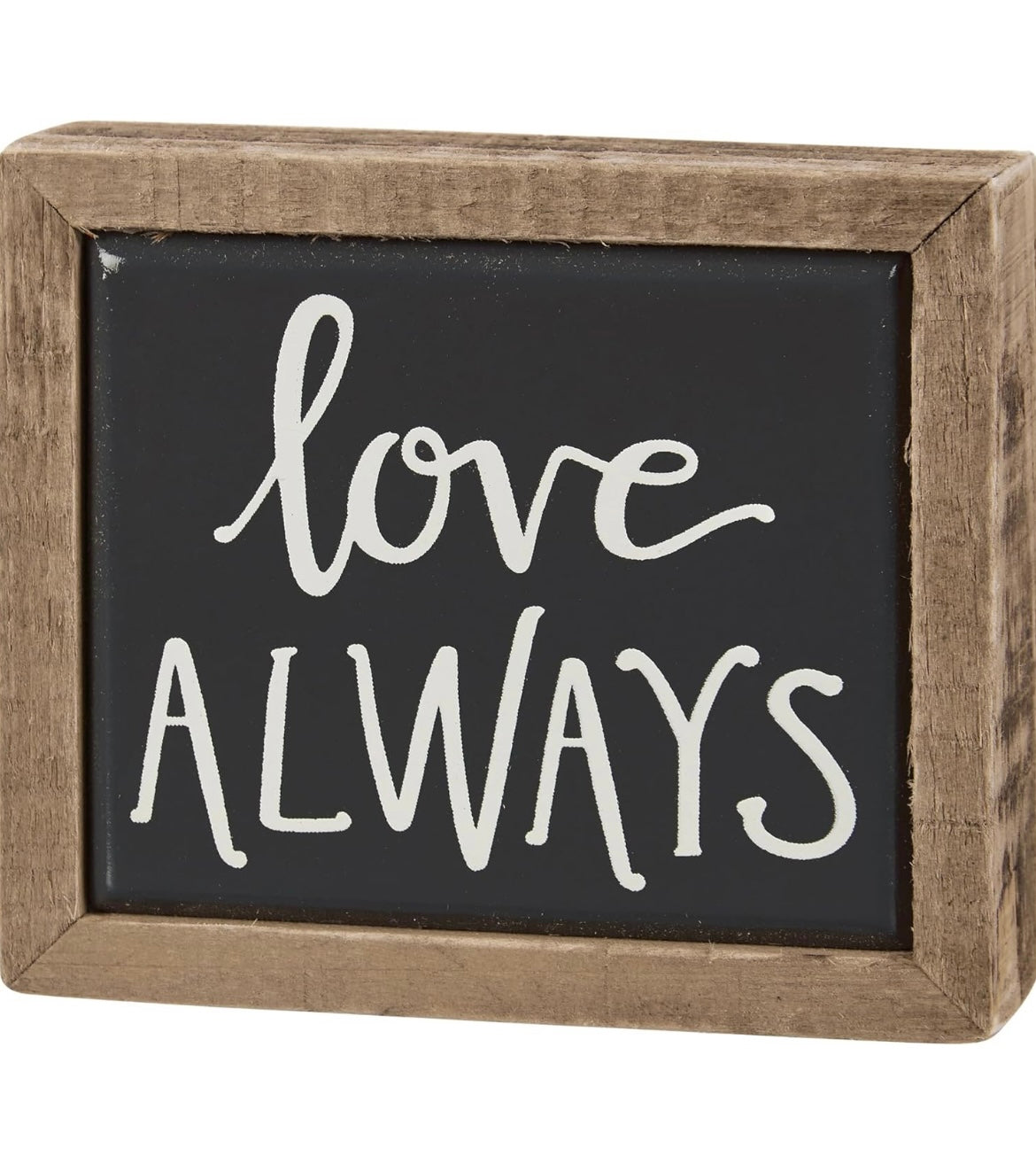 Love Always Mini Box Sign