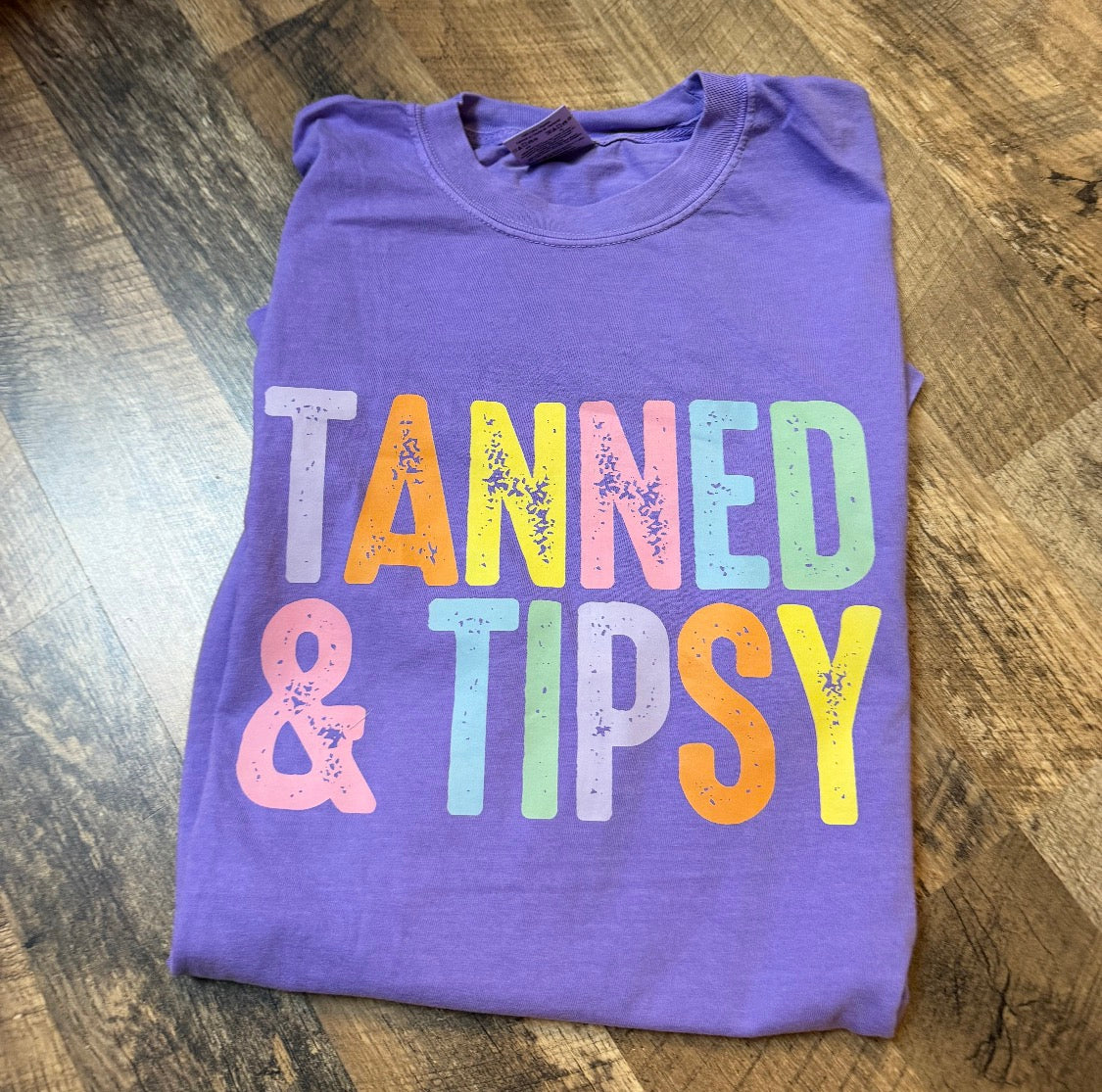 Comfort Colors Tanned & Tipsy Tee