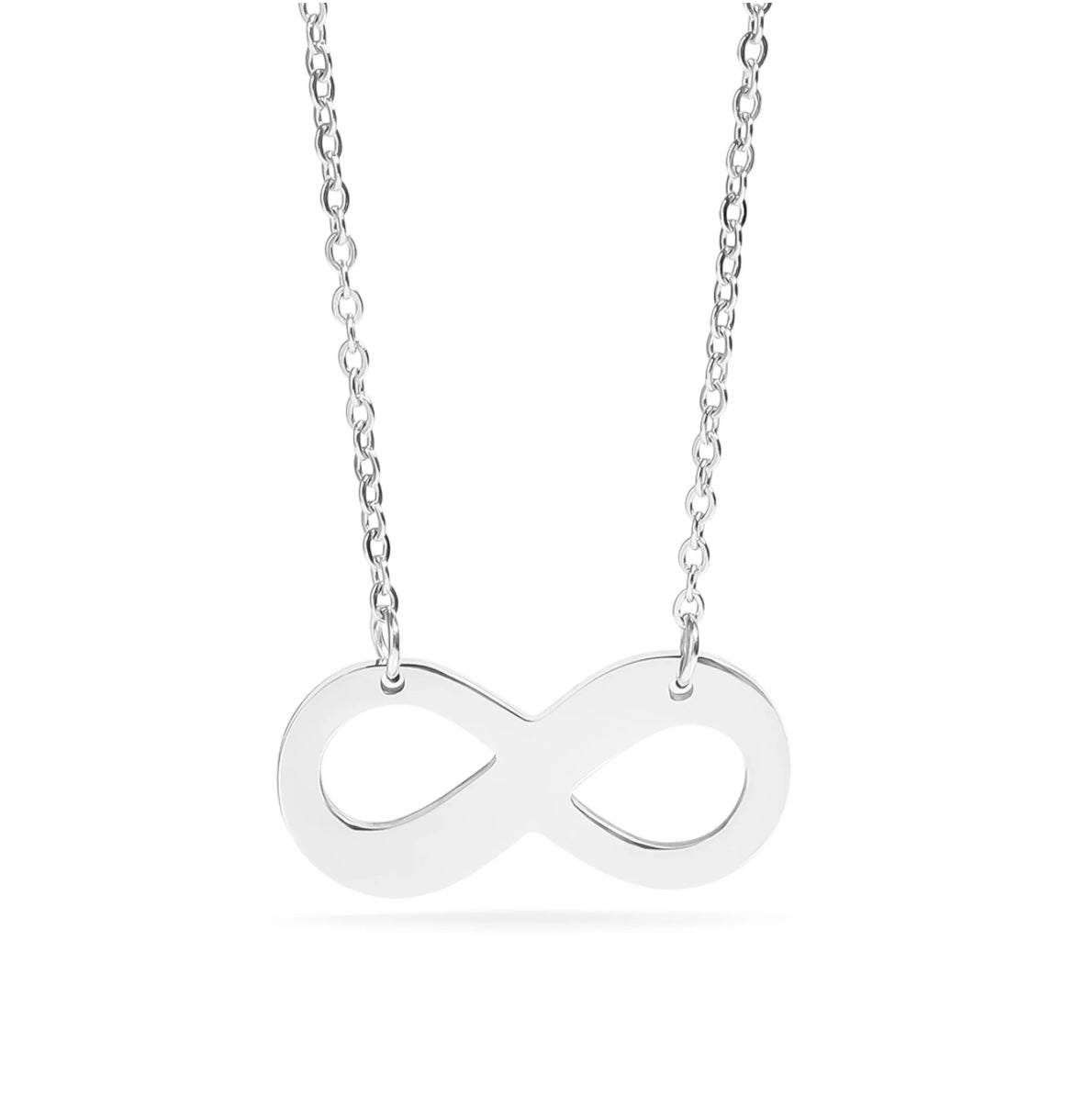 Infinity Pendant Stainless Steel Necklace