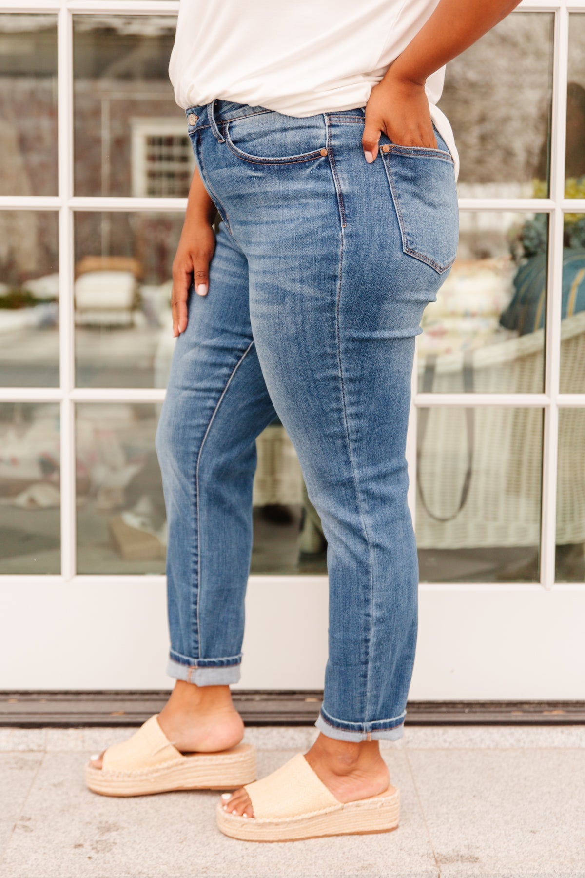 Judy Blue High Rise Slim Fit Jeans