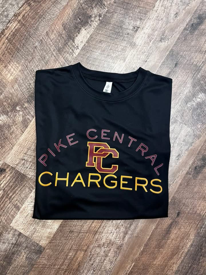 Pike Central Dri Fit Tshirt - Black