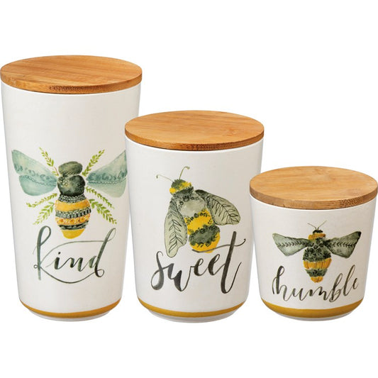 Bees Canister Set