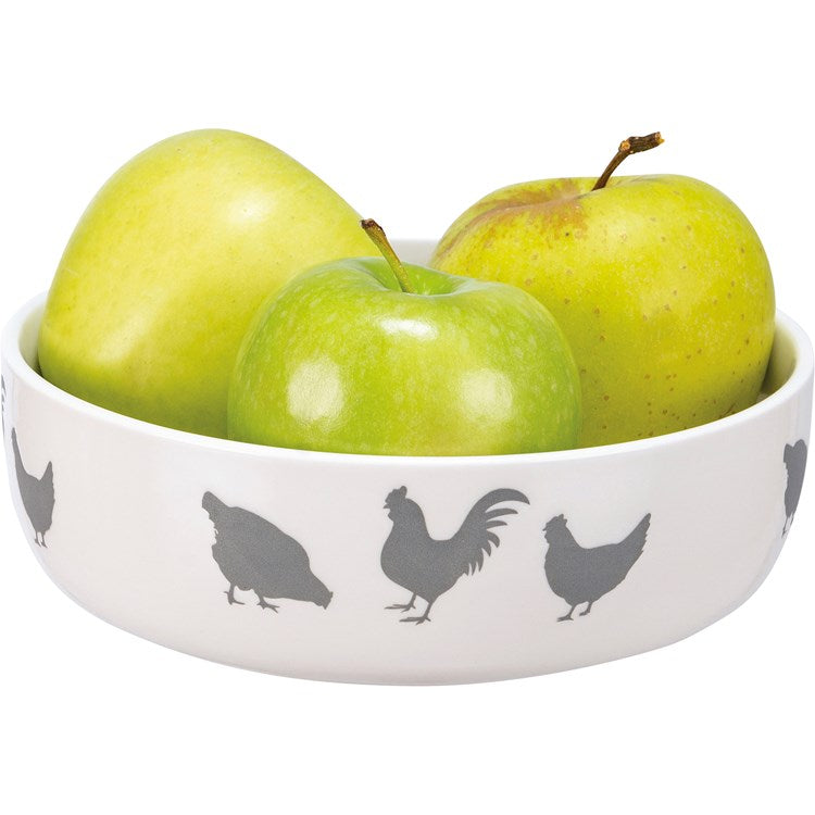 Farm Animals Bowl Set