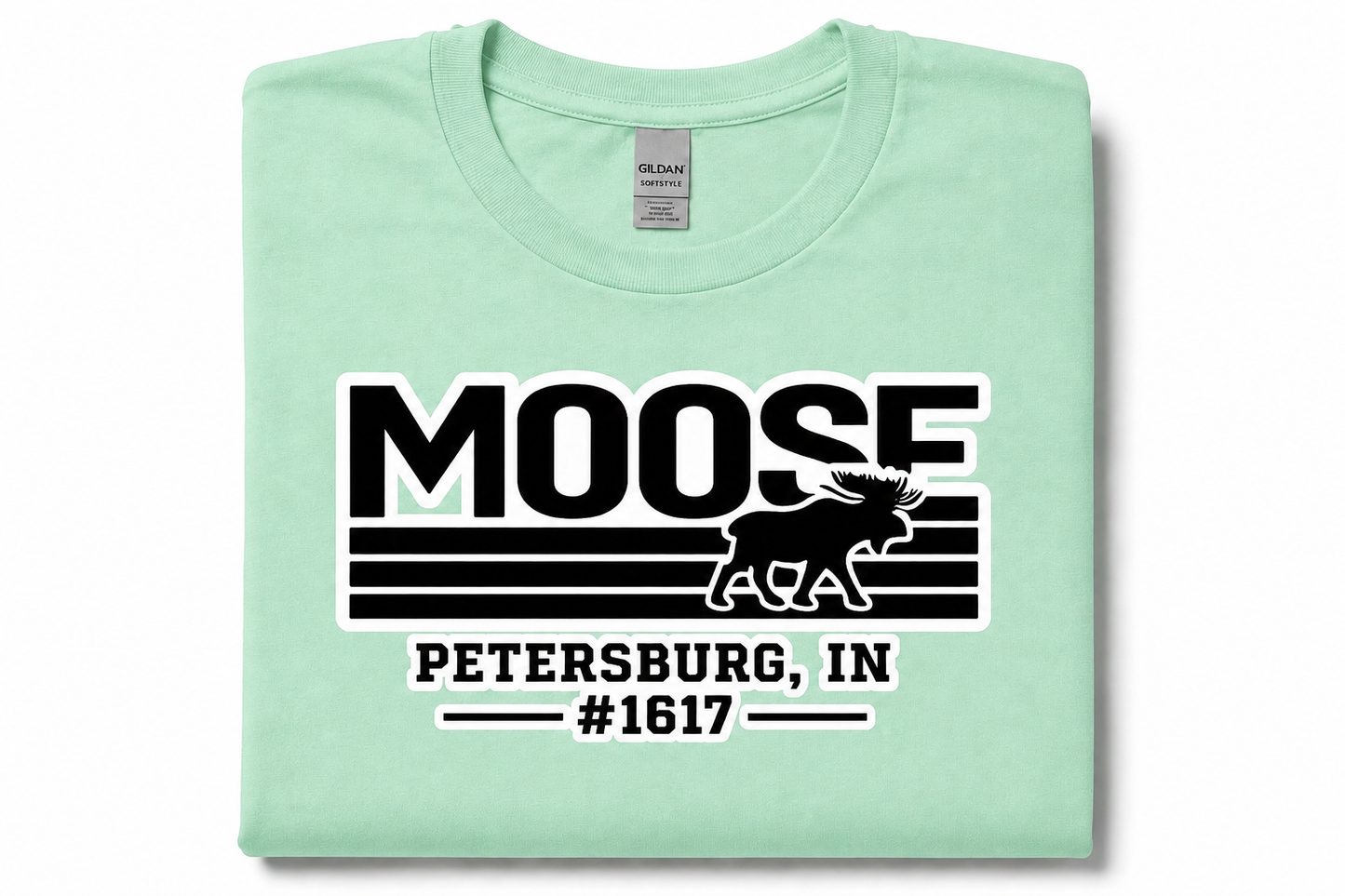 Petersburg Moose #1617 Graphic T-Shirt | Moose Lodge Custom Graphic Tee