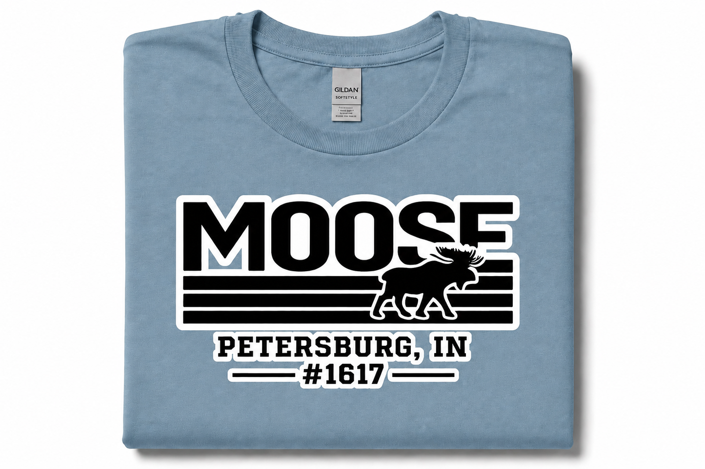 Petersburg Moose #1617 Graphic T-Shirt | Moose Lodge Custom Graphic Tee