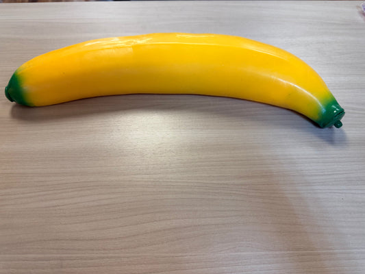 15" Giant Banana Squishy | Jumbo Stretchy Sensory Stress Relief Toy