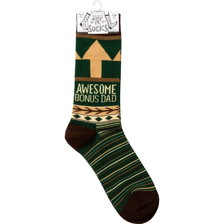 Awesome Bonus Dad Socks