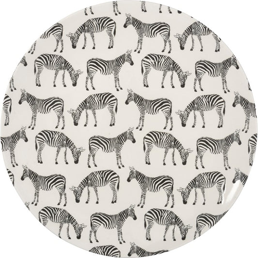 Zebra Large Plate