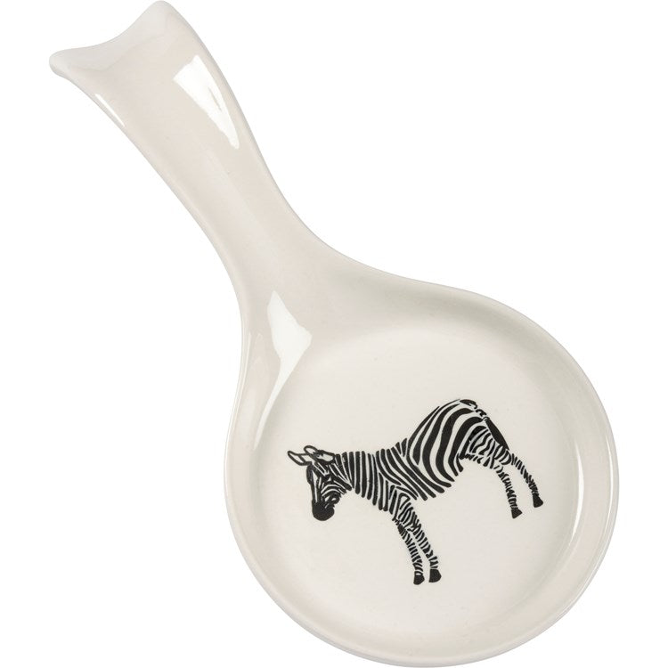 Zebra Spoon Rest