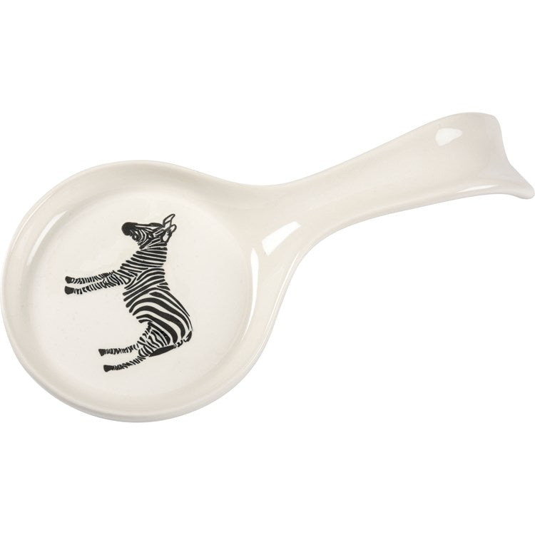 Zebra Spoon Rest