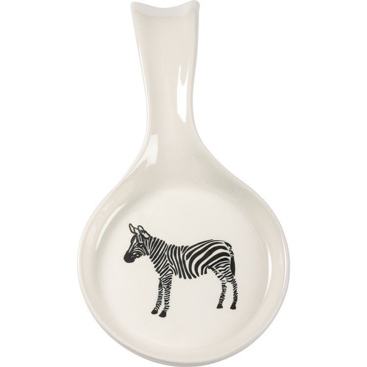 Zebra Spoon Rest