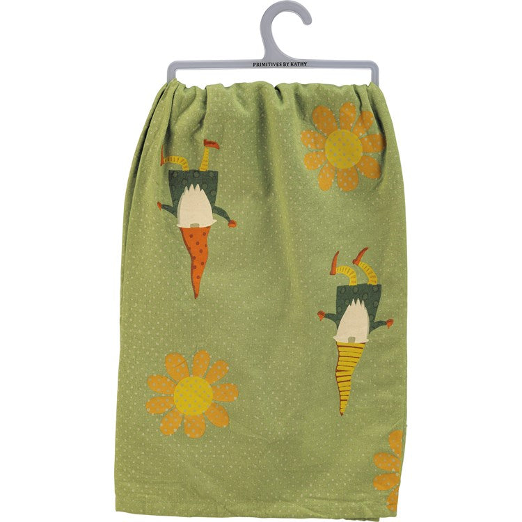 Gnomes Are Judging You So Be Cool Kitchen Towel