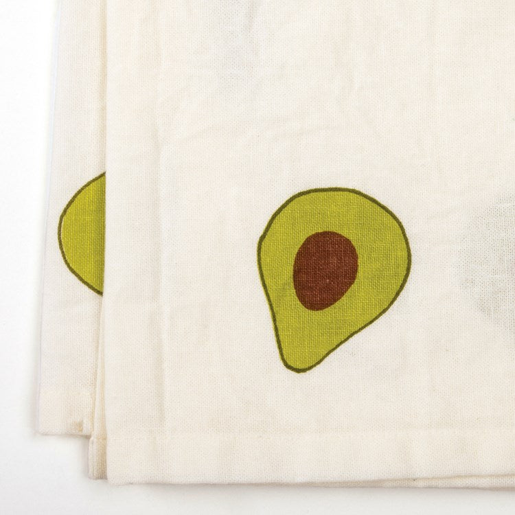 Avocado Makes Me Happy Kitchen Towel Set