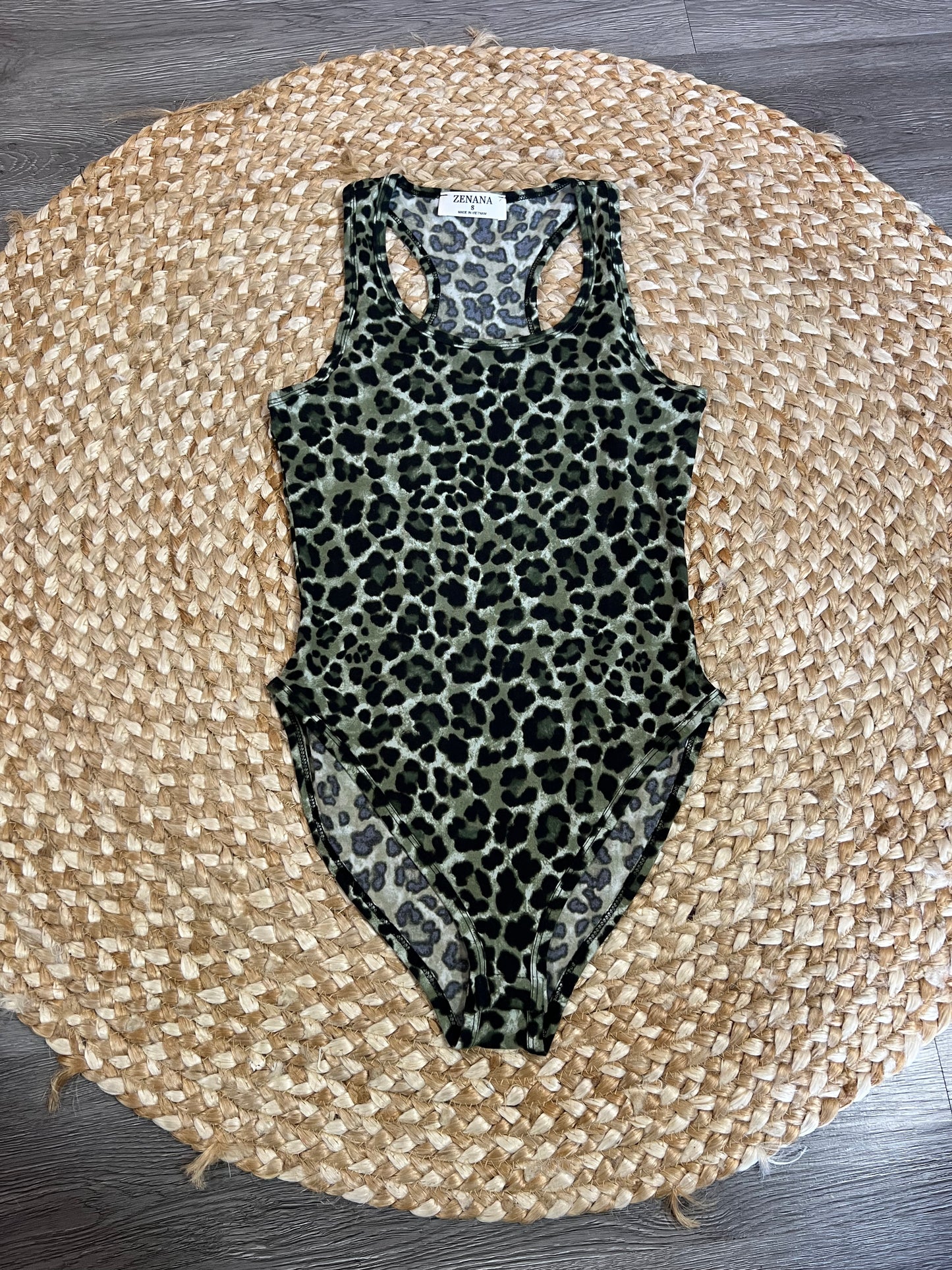 Leopard Print Bodysuits