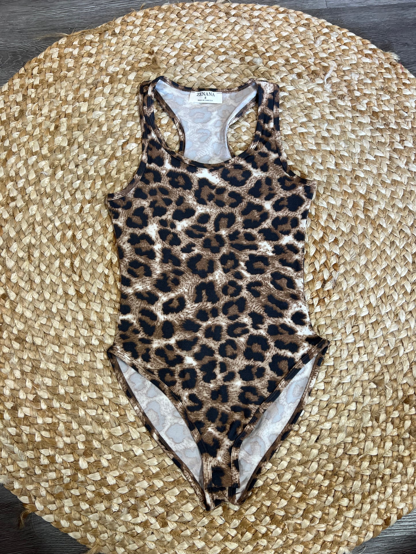 Leopard Print Bodysuits