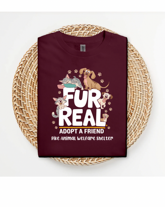 PAWS Fur Real Adopt a Friend Fundraiser T-Shirt & Crewneck