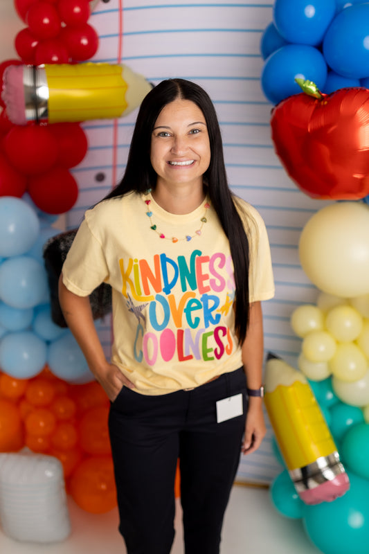Kindness Over Coolness Graphic Tee