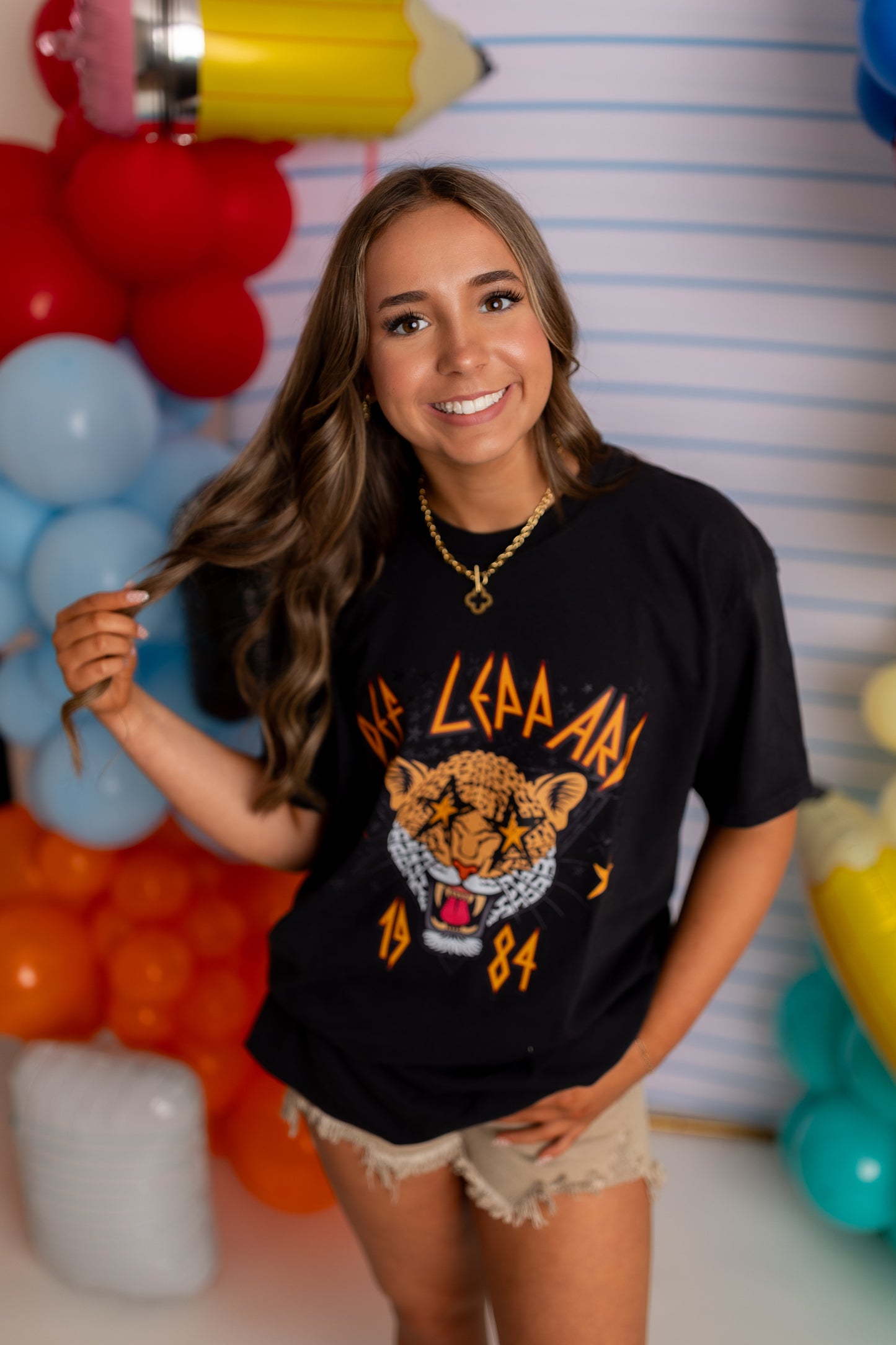 Def Leppard 1984 Comfort Colors Graphic Tee