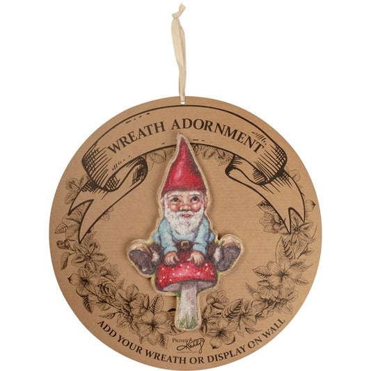 Gnome Wreath Insert