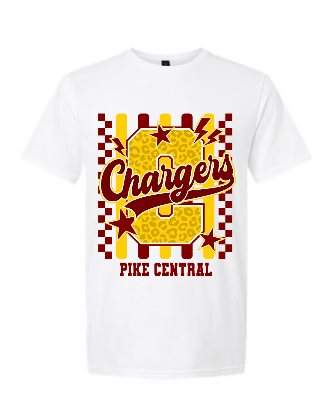 Leopard PC Chargers Spirit Graphic T-Shirt / Crewneck