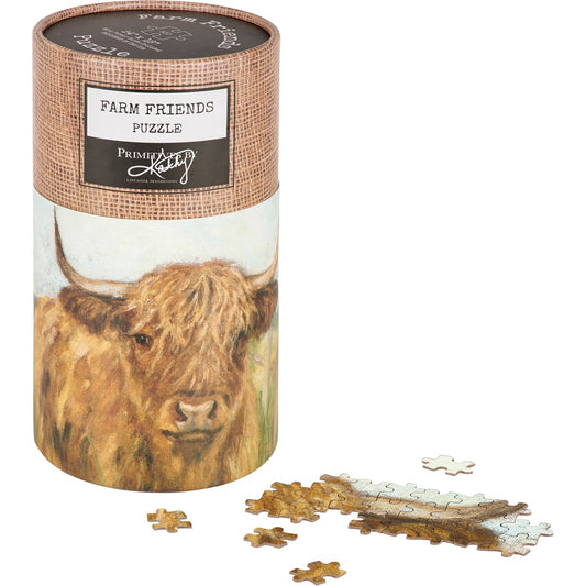 Highland Cow Puzzle