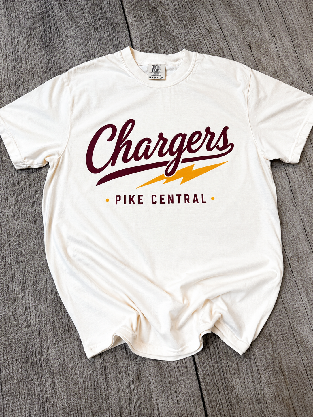 Pike Central Chargers Graphic mockup