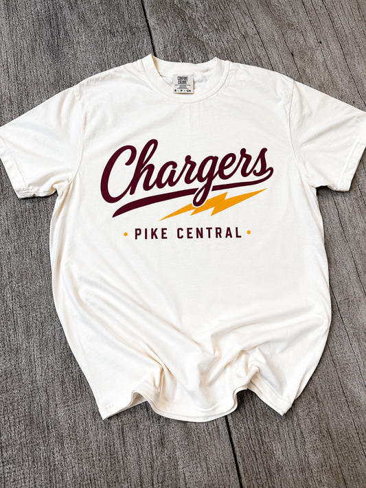 Pike Central Chargers Graphic mockup