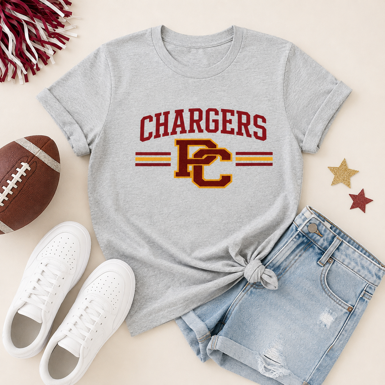 Youth - Chargers PC Stripe Graphic Tee