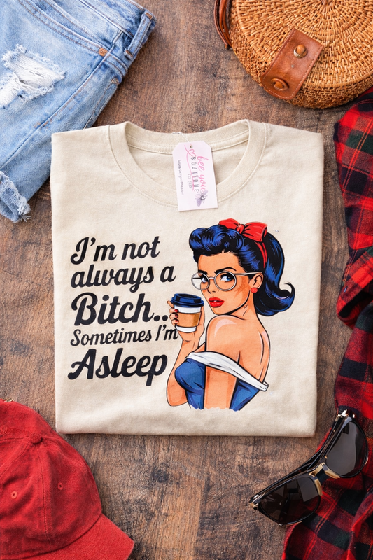 Sassy Retro Housewife Graphic T Shirt