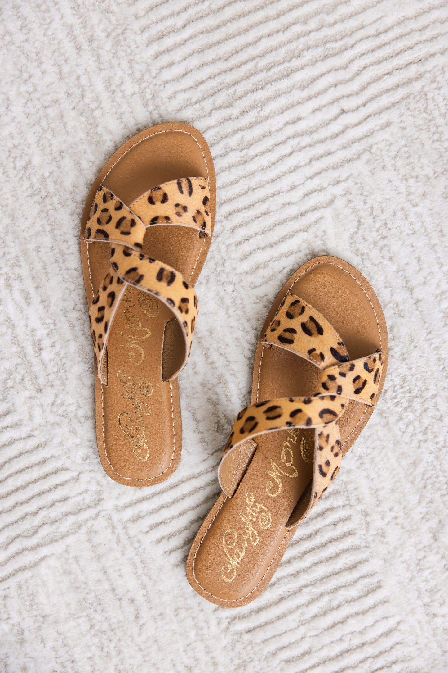 Conga Sandal in Leopard