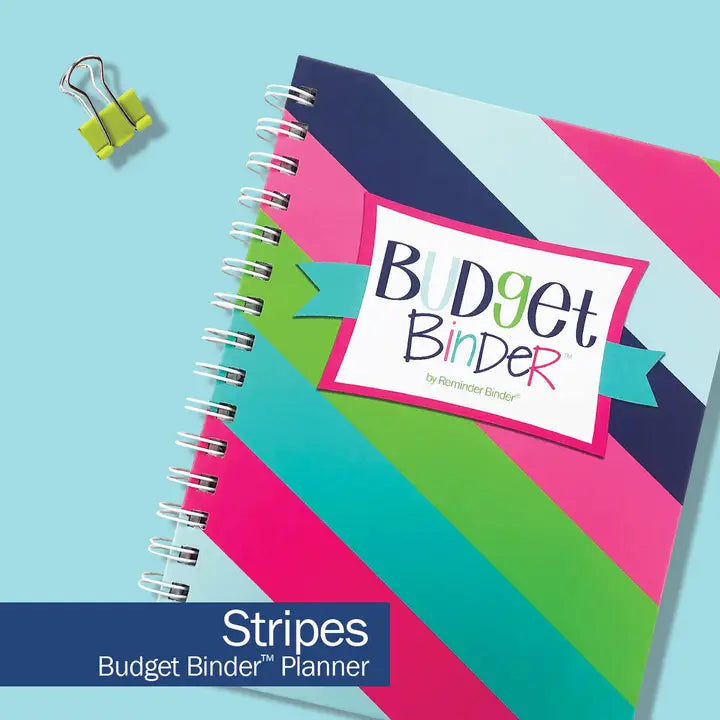 Budget Binder™ Financial Planner – 12-Month Workbook with Stickers & Money Tracking Tools