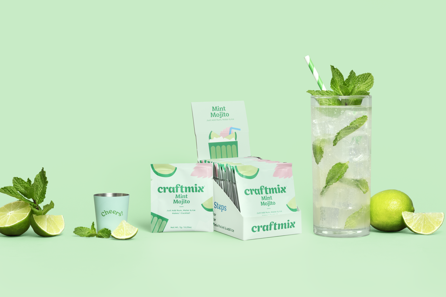 Mint Mojito Cocktail/Mocktail Mixer