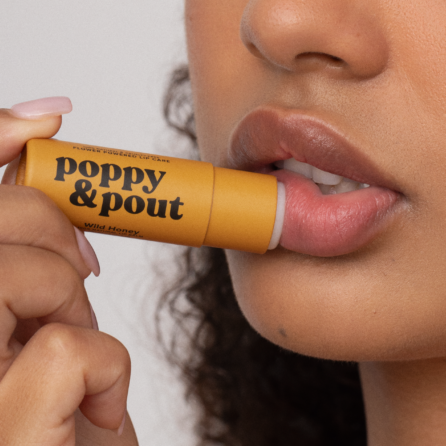 Wild Honey Lip Balm – 100% Natural Hydrating Lip Care by Poppy & Pout
