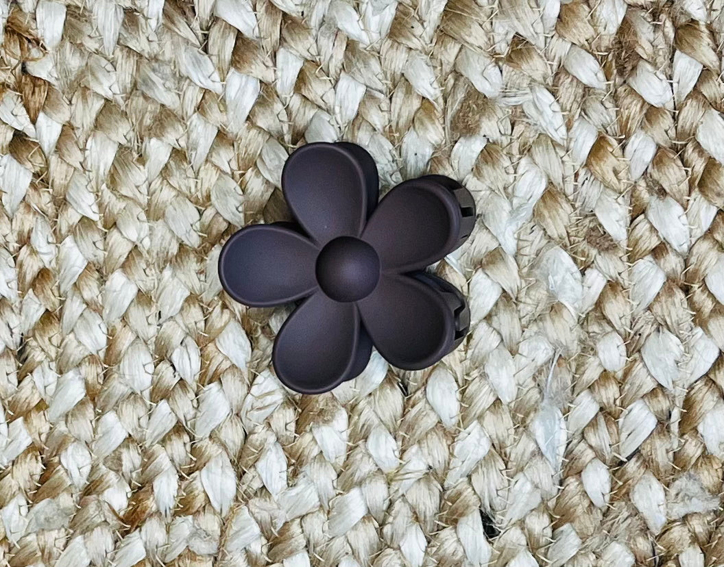 Large Flower Clips