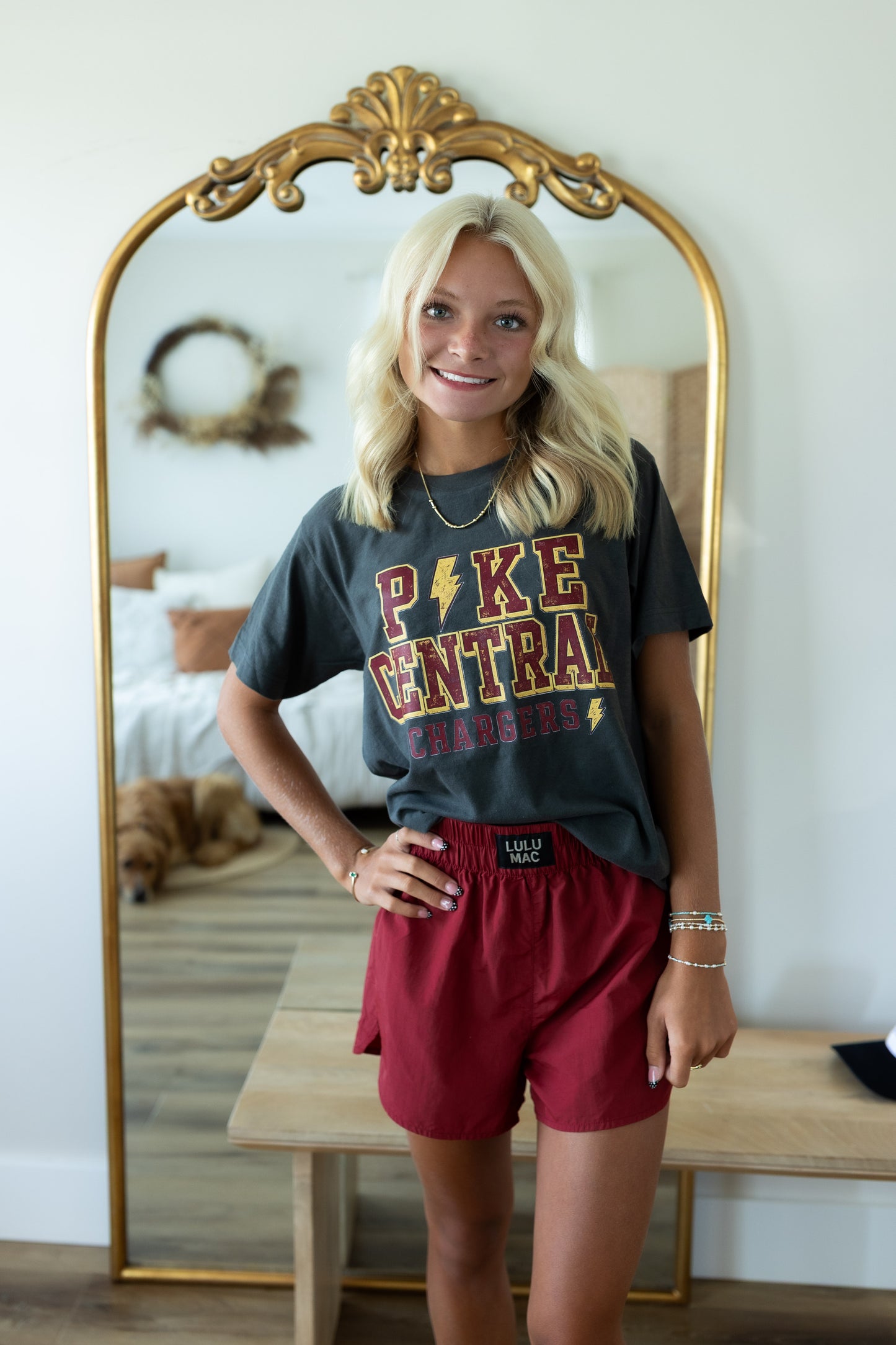 Rust Boxer Shorts | LULU MAC